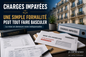 Charges impayées en copropriété et mise en demeure préalable au recouvrement