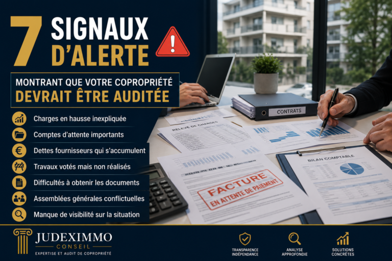 7 signaux d’alerte montrant que votre copropriété devrait être auditée