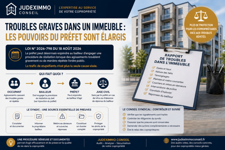 Troubles graves causés par un locataire : quand le préfet peut-il intervenir ?