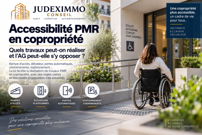 Accessibilité PMR en copropriété : quels travaux peut-on réaliser et l’AG peut-elle s’y opposer ?