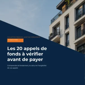 Couverture du guide « Les 20 appels de fonds à vérifier avant de payer »